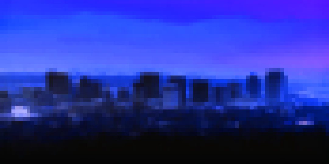 Salt Lake computer model pixelated flattened